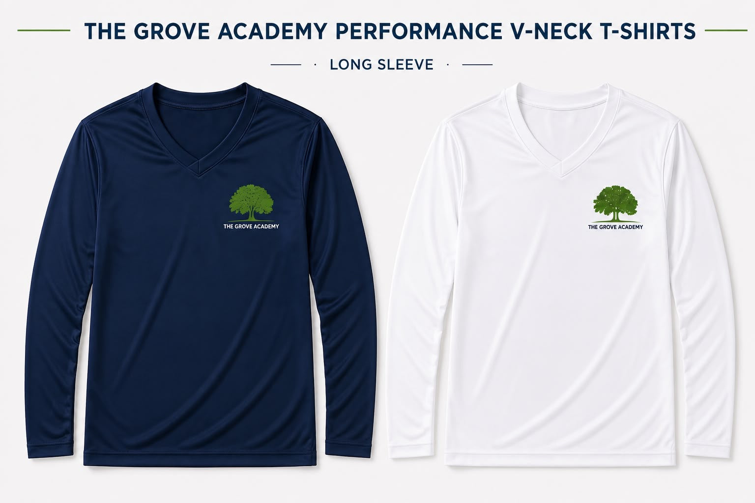 Staff T-Shirt Long Sleeve (V-Neck)