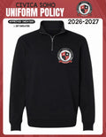 BLACK 1/4 ZIP