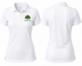 Women’s fit polo - white
