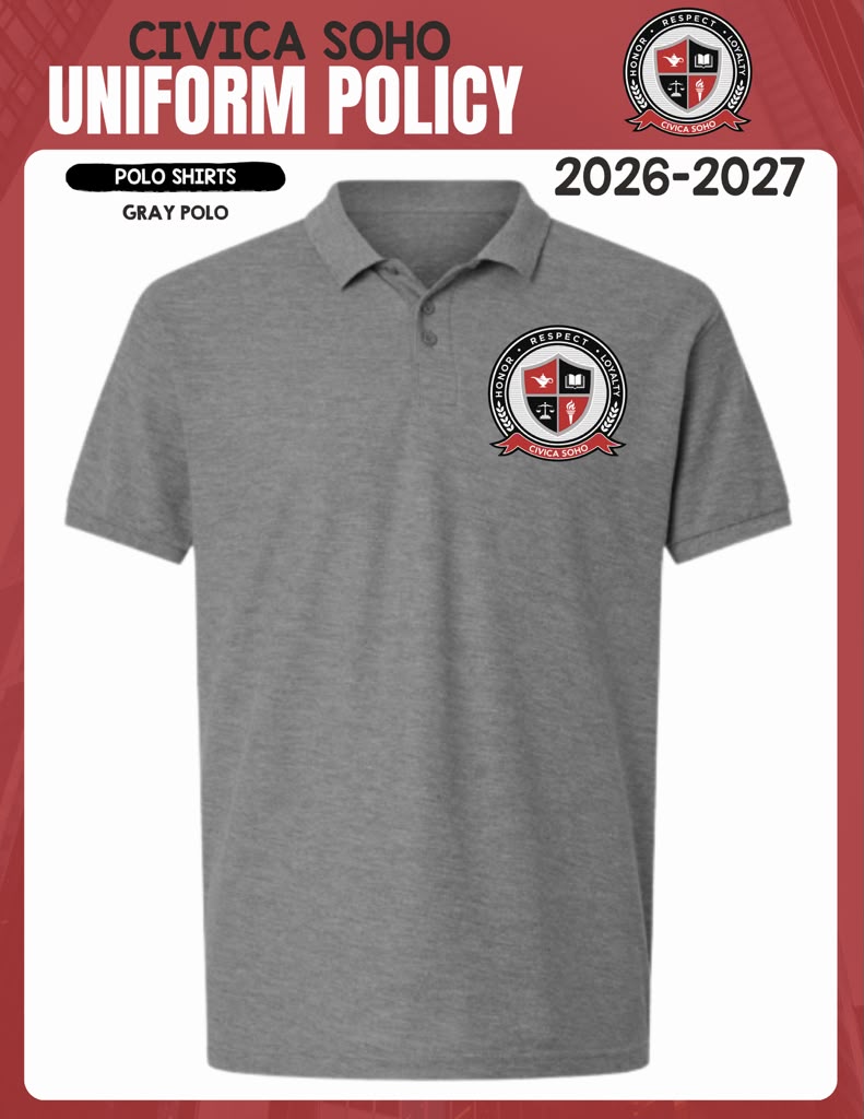 GRAY POLO